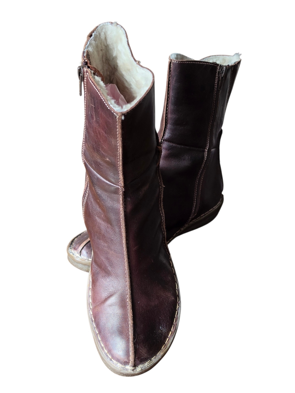 PIKOLINOS Brown Leather Womens Boots 39 EUC